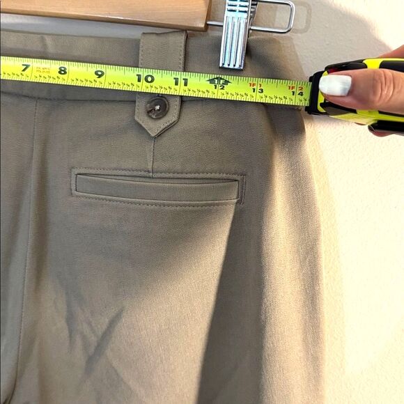 Banana Republic Women’s Martin fit Pants Khaki Tan size 4 Cotton Stretch - Picture 4 of 6